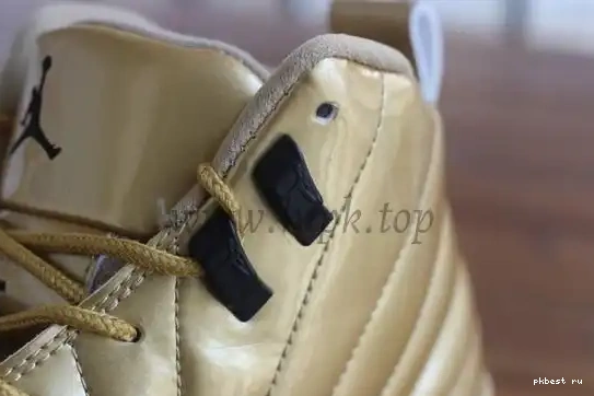 Authentic Air Gold 12 Jordan Pinnacle 0513